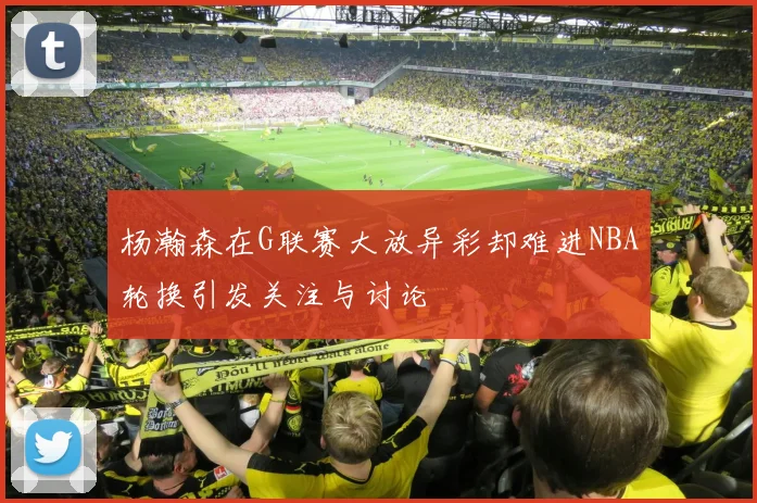 杨瀚森在G联赛大放异彩却难进NBA轮换引发关注与讨论